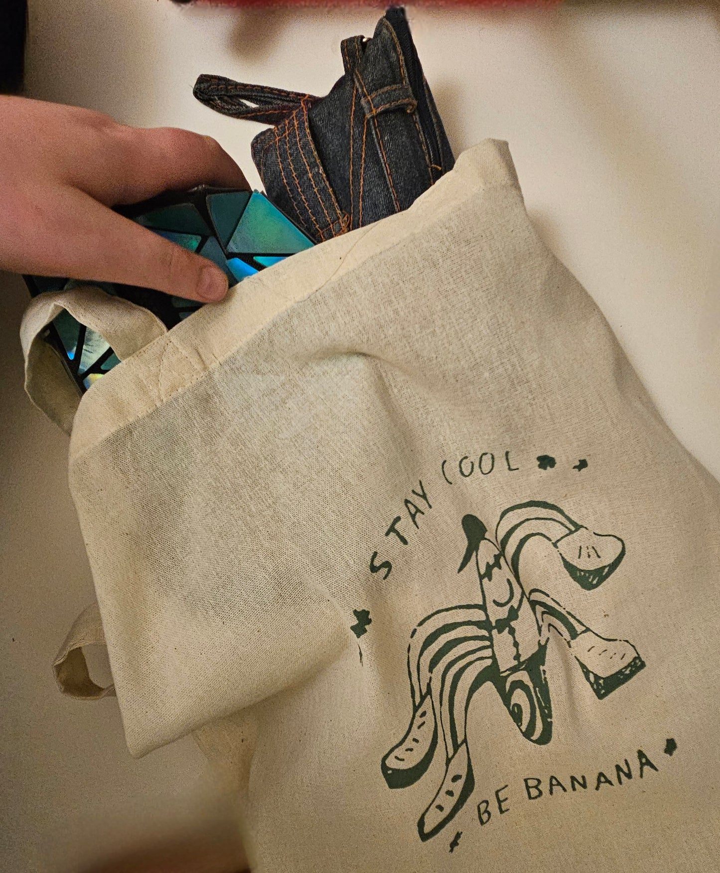 Stay Cool - Be Banana. Tote.
